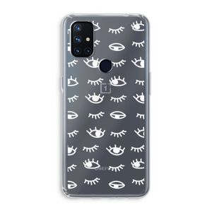 Eye pattern #3: OnePlus Nord N10 5G Transparant Hoesje