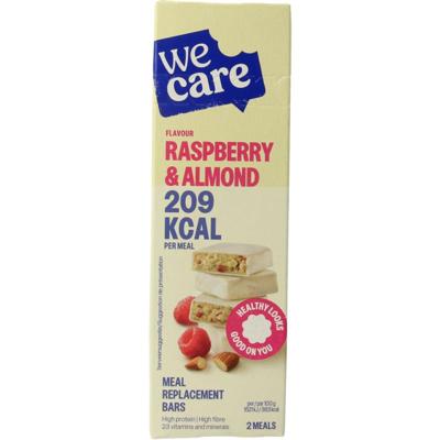 Wecare bars raspberry almond