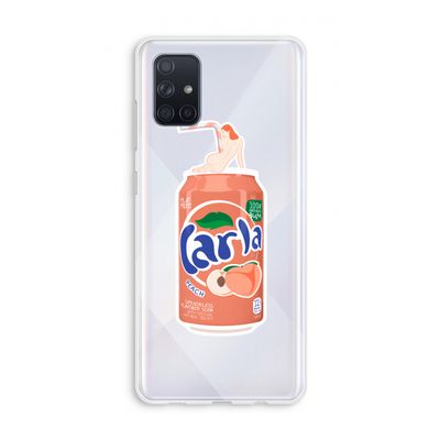 S(peach)less: Galaxy A71 Transparant Hoesje