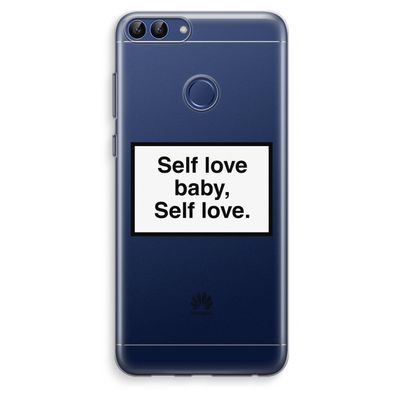 Self love: Huawei P Smart (2018) Transparant Hoesje