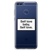 Self love: Huawei P Smart (2018) Transparant Hoesje