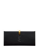 Saint Laurent pochette Daria en cuir - Noir