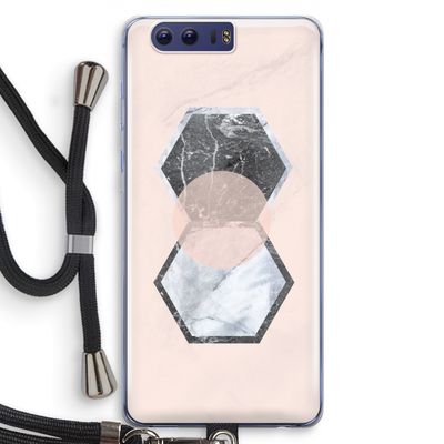Creatieve toets: Honor 9 Transparant Hoesje met koord