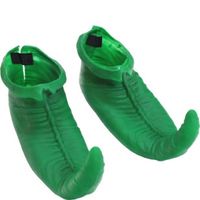 elfschoenen polyester groen - thumbnail
