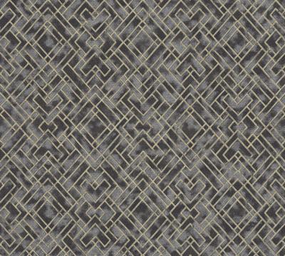 Livingwalls Metropolitan Stories. Travel Stories - Zwart - Geometrisch - 388281