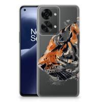 Smartphone hoesje OnePlus Nord 2T Watercolor Tiger