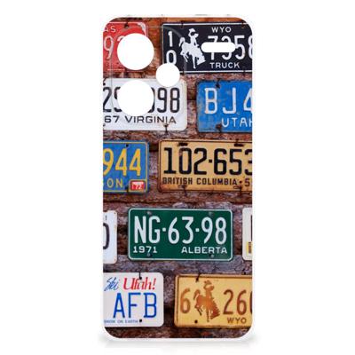 Xiaomi Redmi Note 13 Pro Plus | Siliconen hoesje | met foto Kentekenplaten