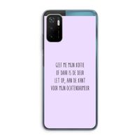 Ochtendhumeur: Xiaomi Poco M3 Pro 5G Transparant Hoesje