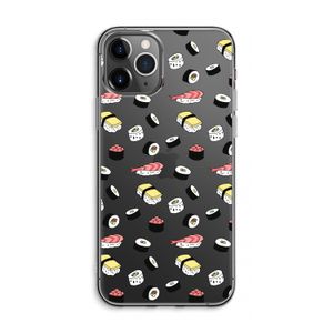 Sushi time: iPhone 11 Pro Max Transparant Hoesje