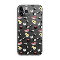 Sushi time: iPhone 11 Pro Max Transparant Hoesje