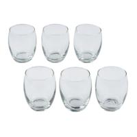 12x Drinkglazen/waterglazen transparant 350 ml