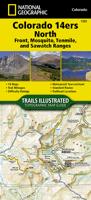 Wandelkaart 1302 Topographic Map Guide Colorado 14ers Noord | National Geographic