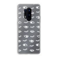 Eye pattern #3: OnePlus 8 Pro Transparant Hoesje