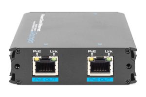 Digitus DN-95122 Extender (verlenging) LAN (10/100/1000 MBit/s) via netwerkkabel RJ45 300 m