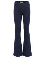 LOOXS Little winter flare broek meisjes - donker blauw