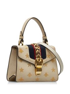 Gucci Pre-Owned mini sac cabas Sylvie Bee Star (2016-2023) - Blanc