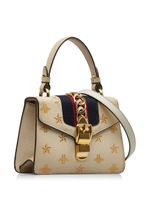 Gucci Pre-Owned mini sac cabas Sylvie Bee Star (2016-2023) - Blanc - thumbnail