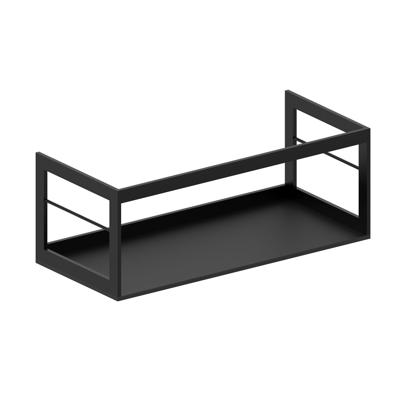Wastafel Frame Sapho Pura 102x46 cm Mat Zwart