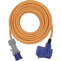 Brennenstuhl 1167650325 Stroom Camping-CEE-verlengkabel Blauw, Zwart, Oranje, Grijs 25 m H07RN-F 3G 2,5 mm²