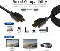 ACT AK3946 HDMI kabel 5 m HDMI Type A (Standaard) Zwart - thumbnail