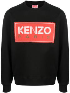 Kenzo sweat en coton à logo imprimé - Noir