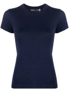 Polo Ralph Lauren t-shirt nervuré à manches courtes - Bleu