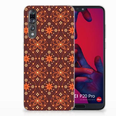 Huawei P20 Pro | TPU bumper | Batik Brown