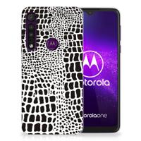 Motorola One Macro | TPU Hoesje | Slangenprint