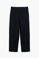 Utility rechte broek - BLACK - L