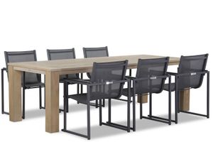 Lifestyle Delgada/Brighton 240 cm dining tuinset 7-delig