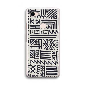 Marrakech print: Google Pixel 3 Transparant Hoesje
