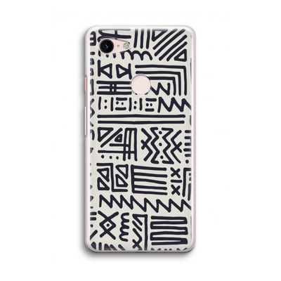 Marrakech print: Google Pixel 3 Transparant Hoesje