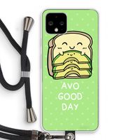 Avo Good Day: Pixel 4 Transparant Hoesje met koord