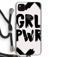 Girl Power #2: Pixel 4a 5G Transparant Hoesje met koord