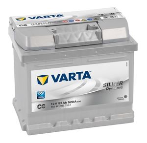 Varta Accu Silver Dynamic C6 52 Ah 5524010523162