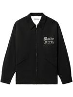 WACKO MARIA veste bomber à broderies - Noir - thumbnail