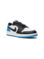 Jordan Kids baskets Air Jordan 1 Retro Low OG "unc" - Blanc - thumbnail