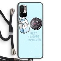 Best Friend Forever: Xiaomi Redmi Note 10 5G Transparant Hoesje met koord