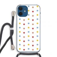 Bollen: iPhone 12 mini Transparant Hoesje met koord