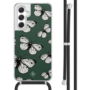 Samsung Galaxy A54 hoesje met koord - Vlinders