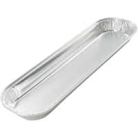 Bak | Aluminium | 150ml | 280x80x23mm | zilver | 1000 stuks