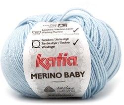 Katia Merino Baby 008 Hemels Blauw