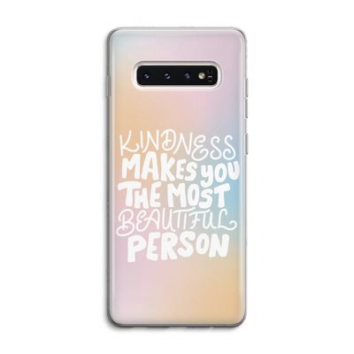 The prettiest: Samsung Galaxy S10 4G Transparant Hoesje