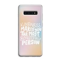 The prettiest: Samsung Galaxy S10 4G Transparant Hoesje