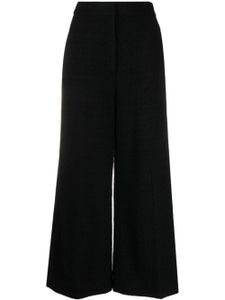 Moschino pantalon à coupe ample - Noir