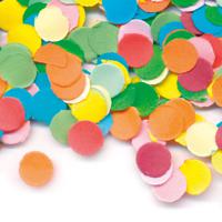 Carnaval strooi confetti gekleurd - papier - 100 gram - feest decoratie confetti