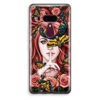 Lady Moth: HTC U12+ Transparant Hoesje