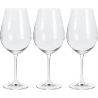 Wijnglazen - 12x - kristal glas - groot - 520 ml