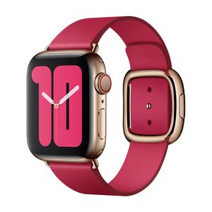 Apple origineel Modern Buckle Apple Watch medium 38mm / 40mm / 41mm Raspberry - MXPA2ZM/A