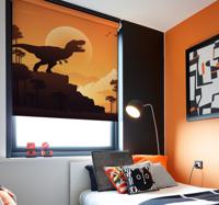 T-rex silhouet Dino jaloezie